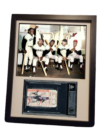 Beckett Ticket Stub Frame w/ 8x10 Photo Opening