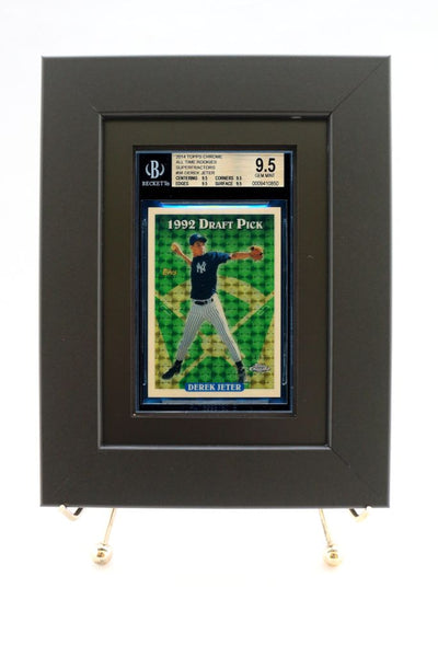 BGS Sports Card Frame (All-Black Design) - Graded And Framed