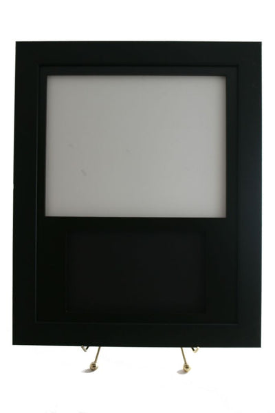 Sports Autograph Framed Display for an SGC/JSA  3 x 5 Autograph w/ 8 x 10 Photo Opening - Graded And Framed