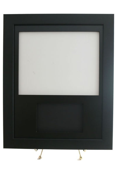 Sports Card Frame for YOUR SGC Graded Horizontal Card with an 8 x 10 Horizontal Photo Opening - Graded And Framed