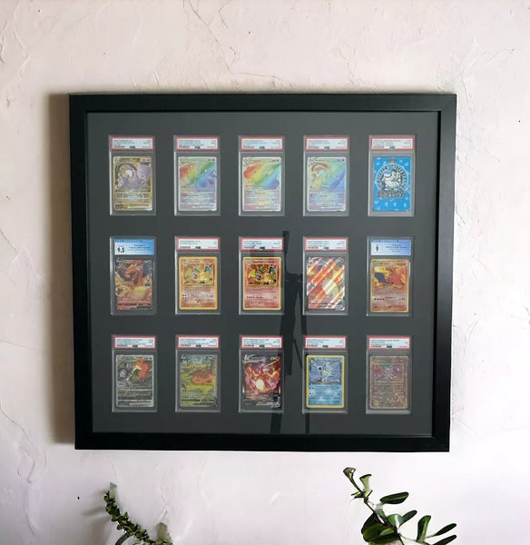 15 Card PSA Frame