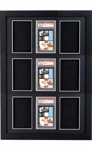 9 PSA Card Frame-New 3x3 Grid Design