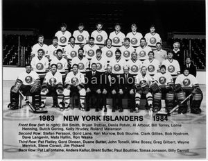 1983-84 NY Islanders Team