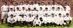 1928 NY Yankees Colorized Team Print-12x4