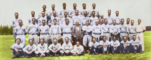 1931 NY Yankees Panoramic Team Print-Colorized 12x4