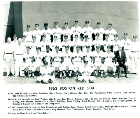 1962 Boston Red Sox Team Print