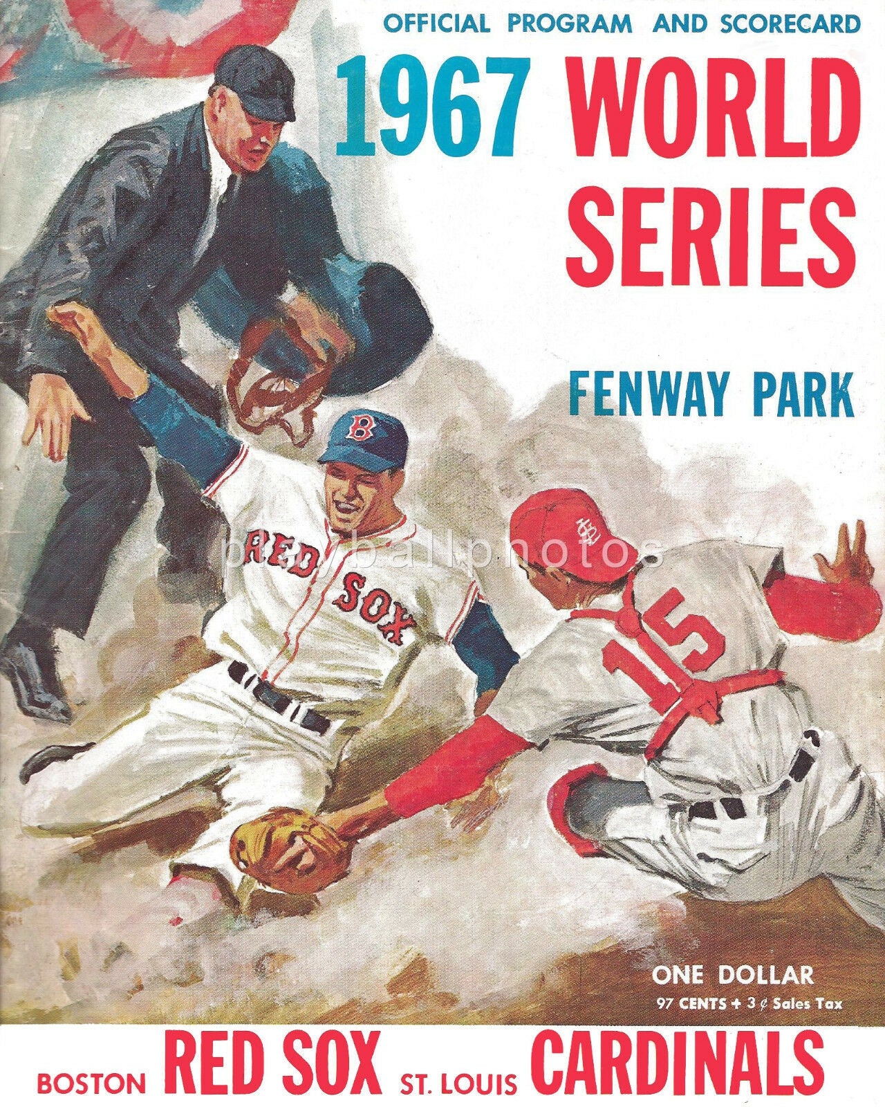 1967 World Series Cover Print