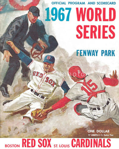 1967 World Series Cover Print