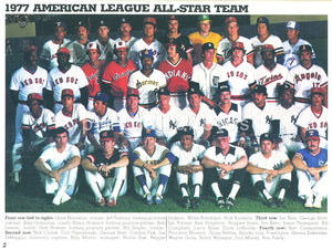 1977 American League All Star Team
