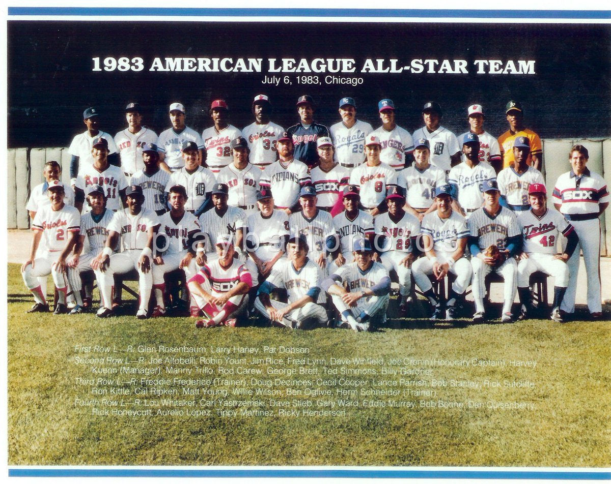 1983 American League All Star Team Print