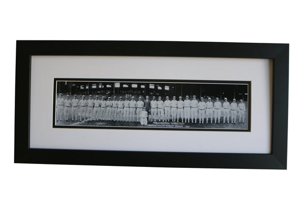 1929 Phialdelphia Athletics Panoramic Framed Team Print - Graded And Framed