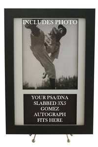 Display Frame for your LEFTY GOMEZ PSA 3x5 Autograph (INCLUDES PHOTO) - Graded And Framed