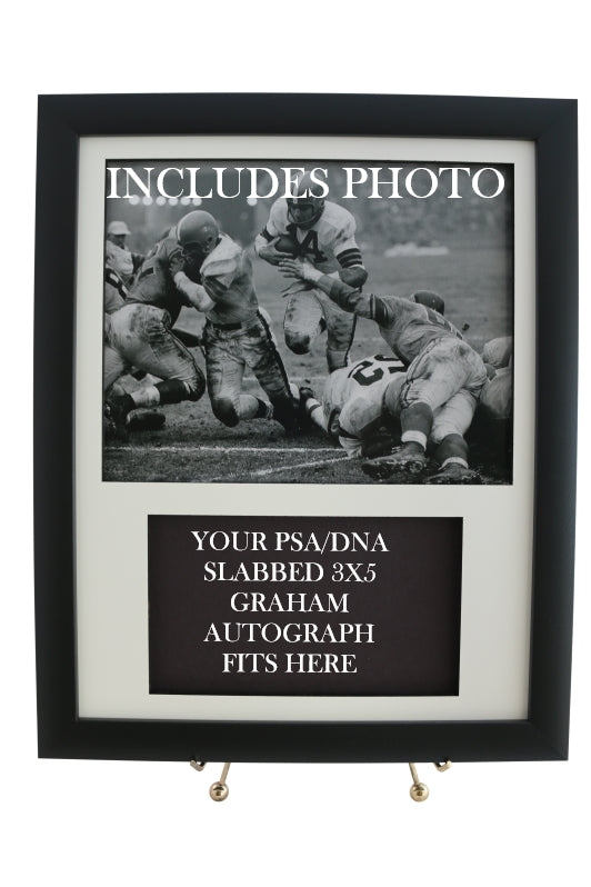 Framed Display for your OTTO GRAHAM PSA 3x5 Autograph (INCLUDES PHOTO) - Graded And Framed