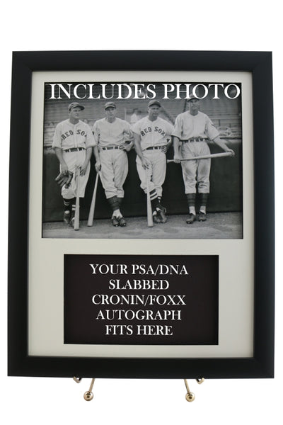 Framed Display for your Joe CroninPSA/DNA 3x5 Autograph (INCLUDES PHOTO) - Graded And Framed