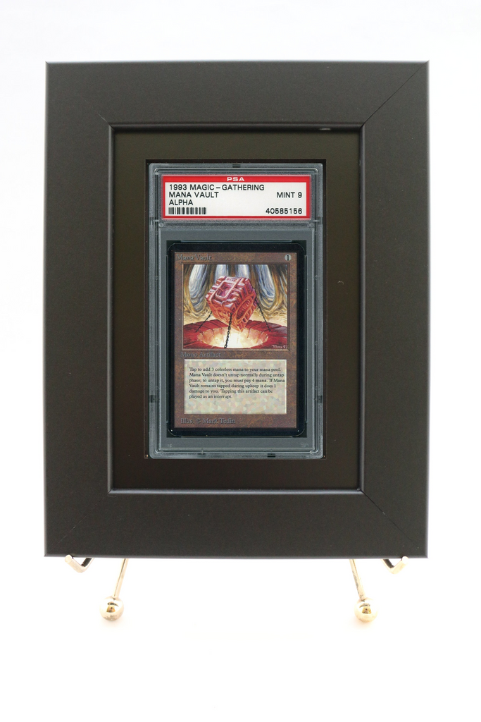 PSA Magic The Gathering (MTG) Framed Card Display-Black Design PSA Magic The Gathering (MTG) Framed Card Display-Black Design