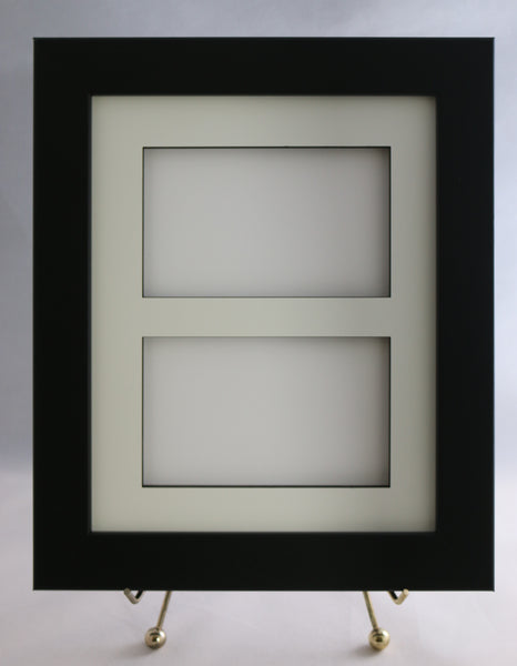 PSA Card Display for (2) Horizontal Cards (NEW-8x10 size) - Graded And Framed