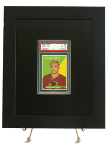 Framed Display for a PSA Graded Card (NEW- 8x10 size) - Graded And Framed