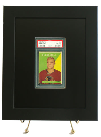 Framed Display for a PSA Graded Card (NEW- 8x10 size) - Graded And Framed