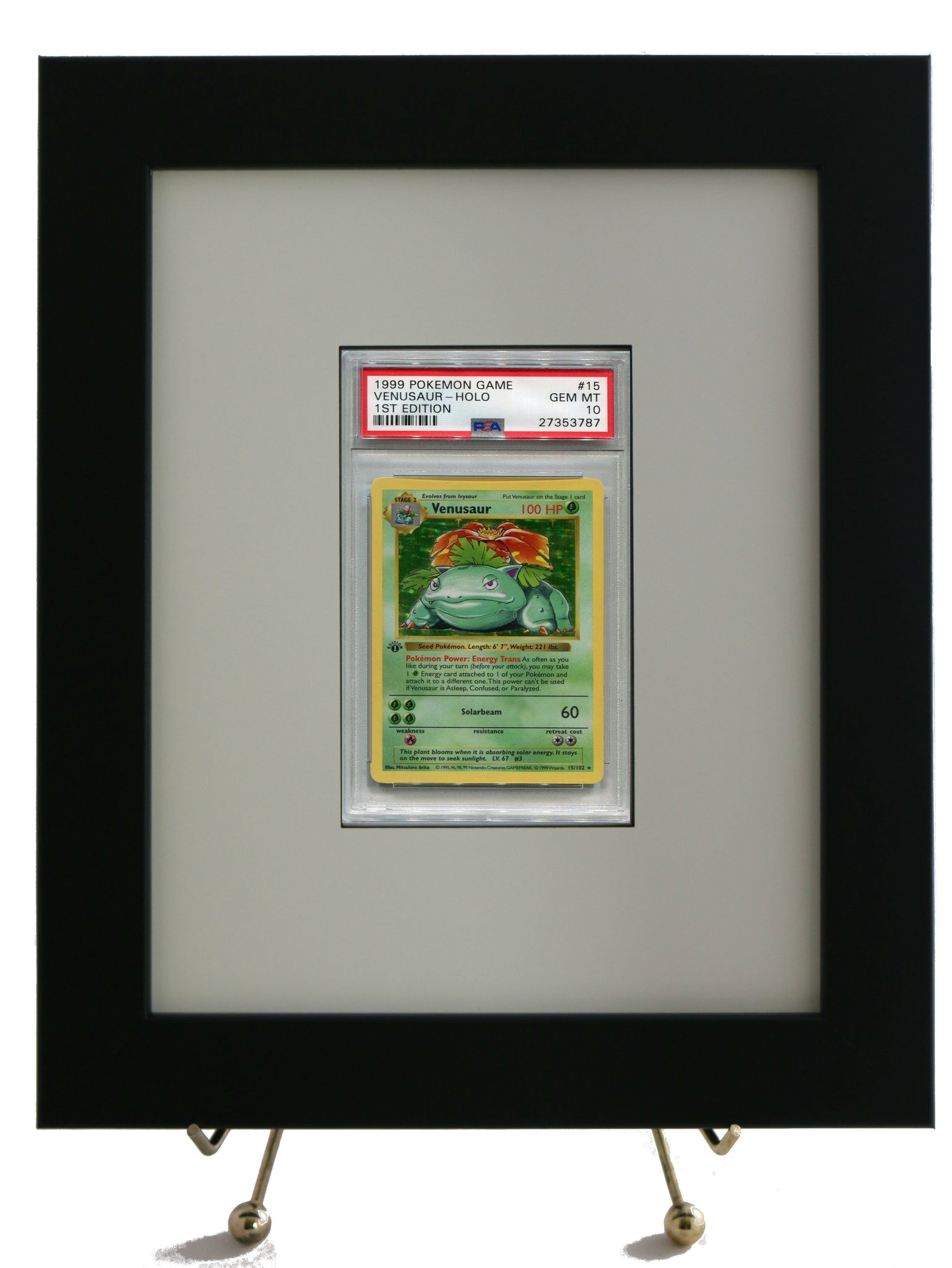 psa graded card size PSA Pokemon Card Framed Display (New-Larger 8 x 10 Size)