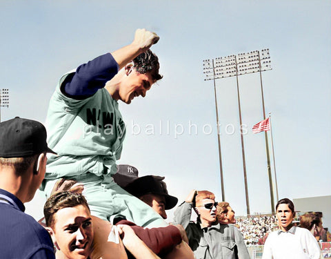 Ralph Terry Colorized 8x10 Print