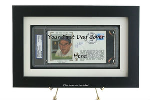Framed Display for YOUR PSA Slabbed First Day Cover - Graded And Framed