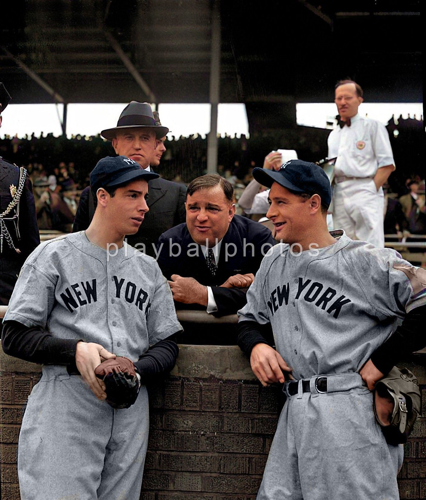 Lou Gehrig Colorized 8x10 Print