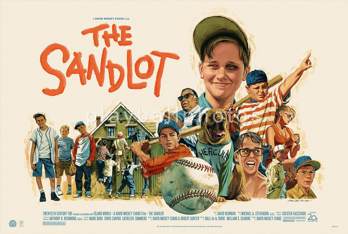 sandlot movie poster